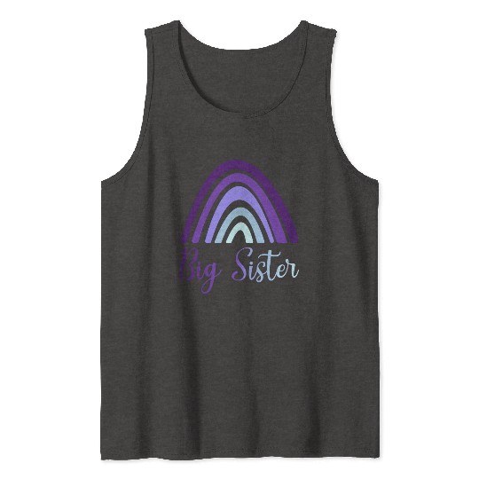 Big Sister purples nature Tank Tops