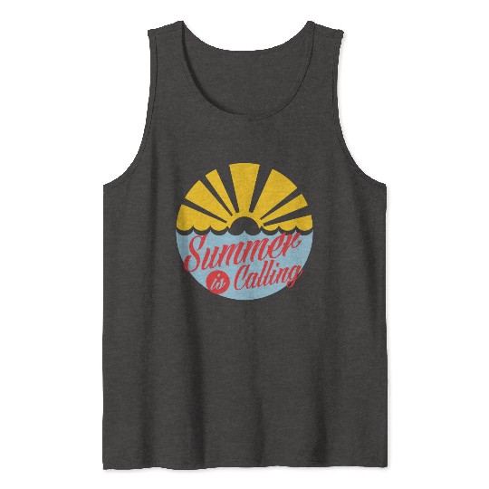 Summer's Call: Embrace the Sun Tank Tops