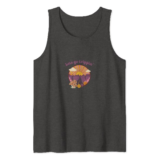 Road Trippin Cool Retro Vintage Road Trip Tank Tops