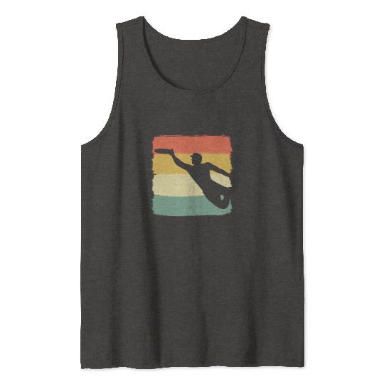 Ultimate Frisbee Player Frisbee Player Tank Tops