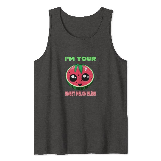 Watermelon - Your sweet melon magic Tank Tops