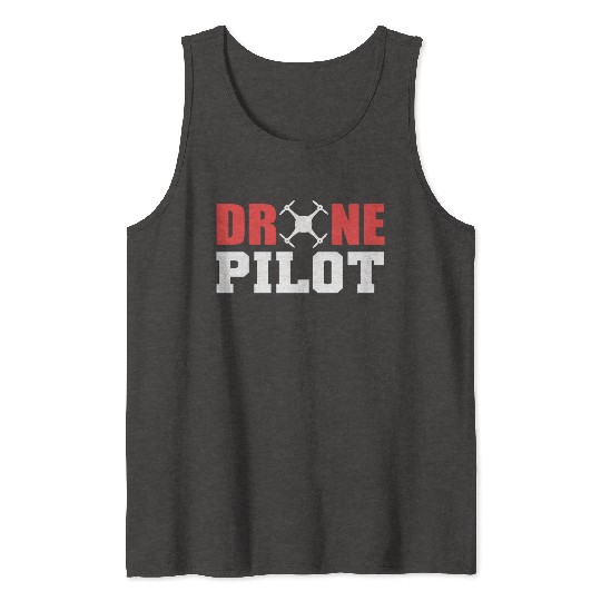 Drone Pilot Wedding Videographer Gift Tank Tops