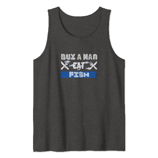 Buy a Man eat Fish Tank Tops
