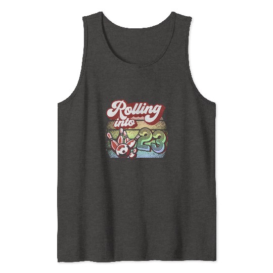 Bowling Py Rolling Into 23 Tank Tops