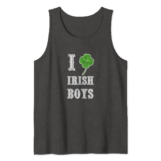Shiny Saint Patrick s Day Shamrock Rhinestone Tank Tops