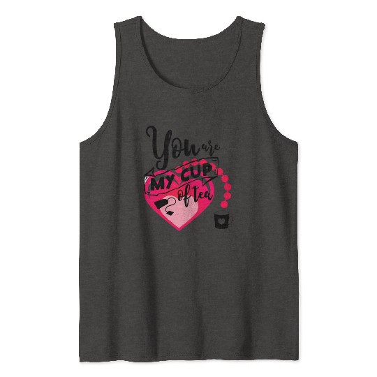 Friends and Lovers cup of Tea Gift and Tank Tops Tank Tops