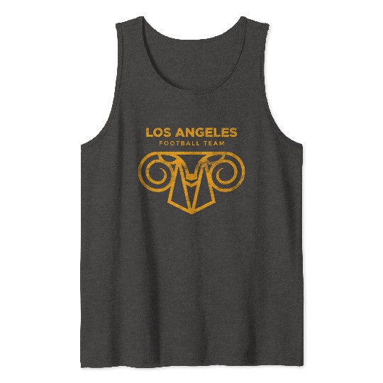 Cool Modern Rams Logo Los Angeles Sunday Football Tank Tops