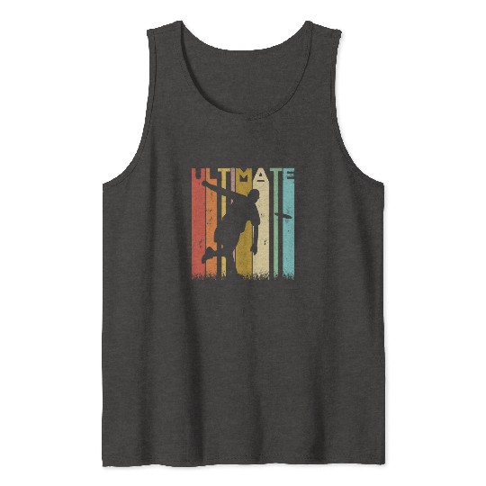 Ultimate Frisbee Frolf Disc Golf Flying Disc Sport Tank Tops