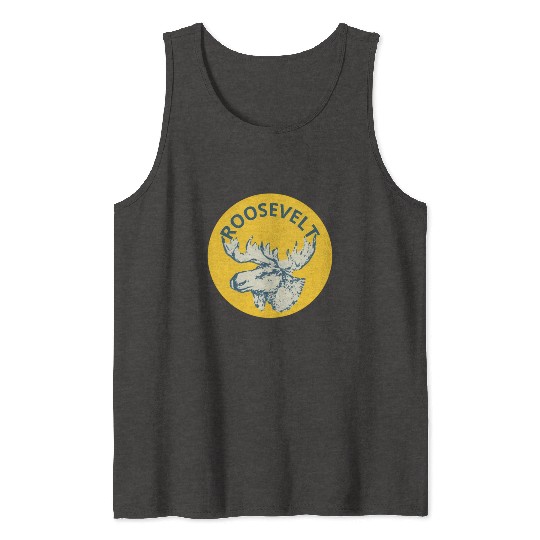 Teddy Roosevelt Bull Moose Py Tank Tops