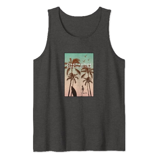 Tides raider, born to victory Tank Tops