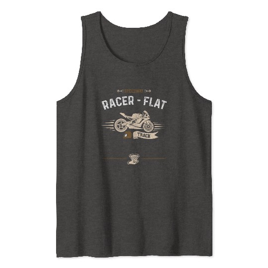 Speedway Racer - Flat Track Tank Tops