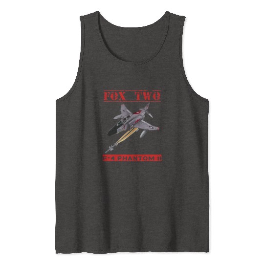 FOX TWO F 4 Phantom II Tank Tops