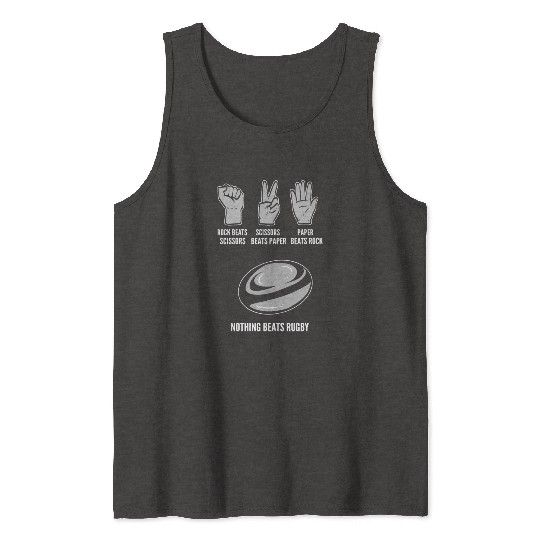 Nothing Beats Rugby Assistant Referee Gift Tank Tops