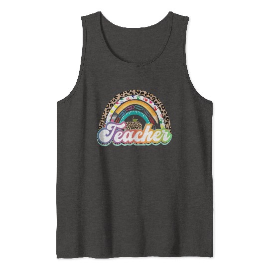 Teacher Life Rainbow Teacher S For Women Best Tank Tops