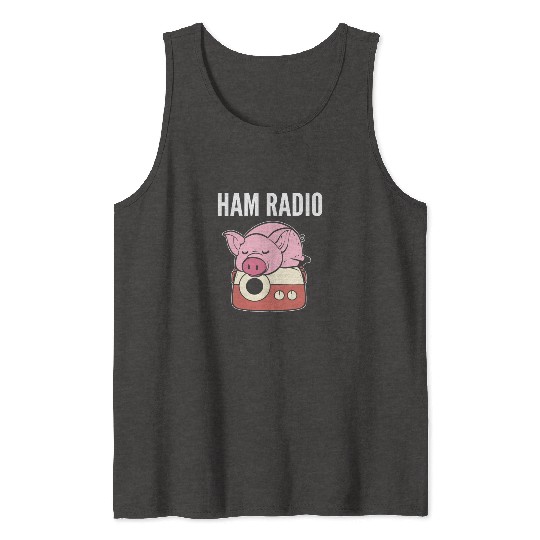 Ham Radio Newscaster Gift Tank Tops