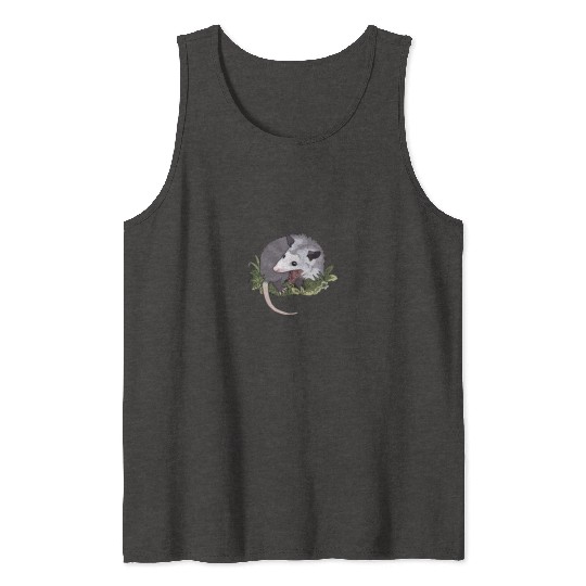 Screaming possum, Funny Animal Tank Tops