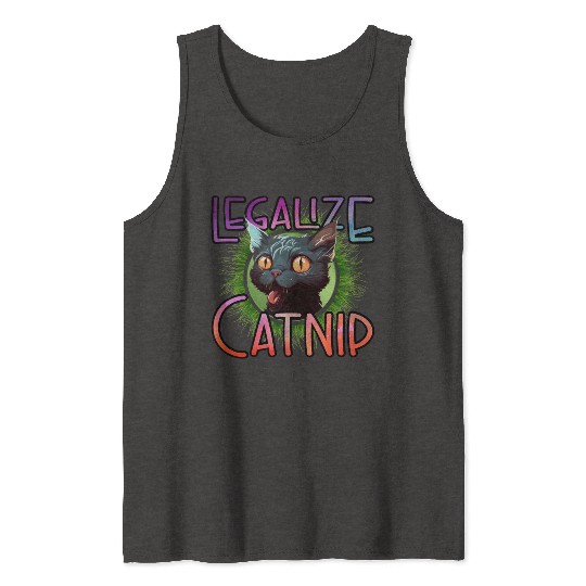 Legalize Catnip Tank Tops