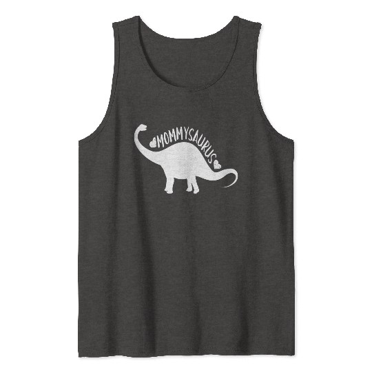 Mothers Day Mommysaurus Dinosaur Tank Tops