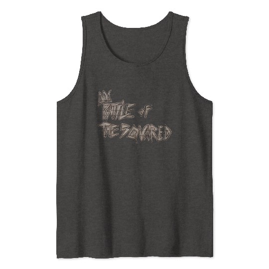 Battle of The Squared Black Tank Tops