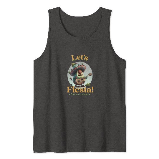 Lets Fiesta Cinco de Mayo Tank Tops
