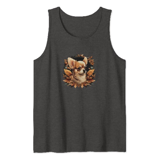 Chihuahua | Thanksgiving Day Farmer Food Autumn Tank Tops