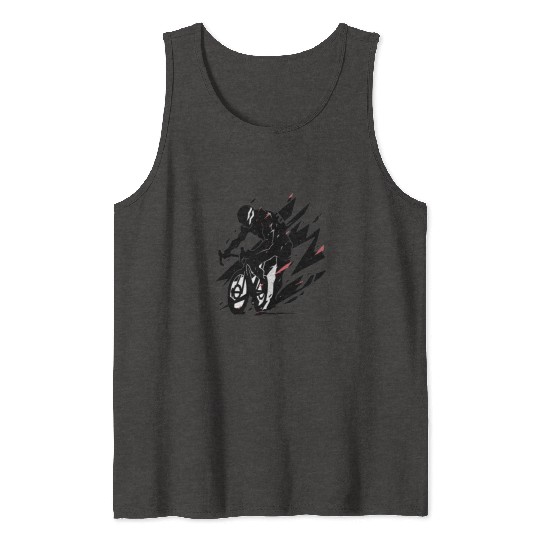 Racing Bike Racing Cyclist Bike Cycling Tank Tops