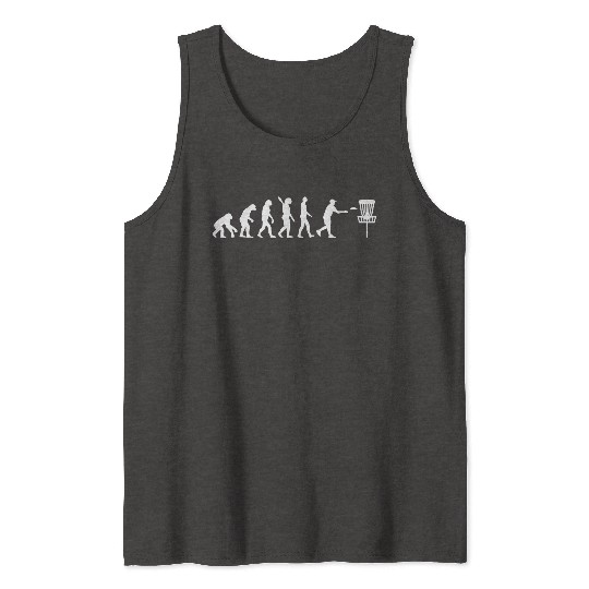 Evolution disc golf Tank Tops