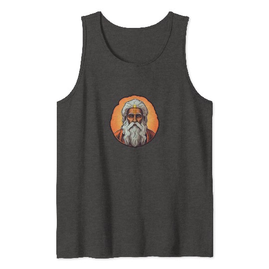 Guru Spiritual Buddhism Tank Tops