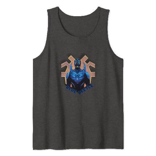 Blue Beetle Tank Tops