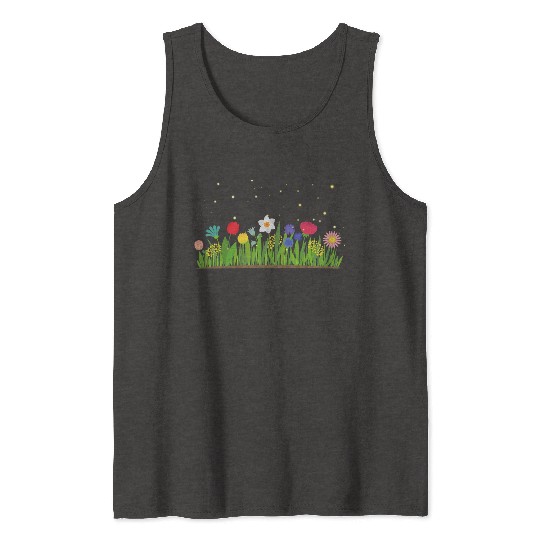 Garden of Firefly Tank Tops