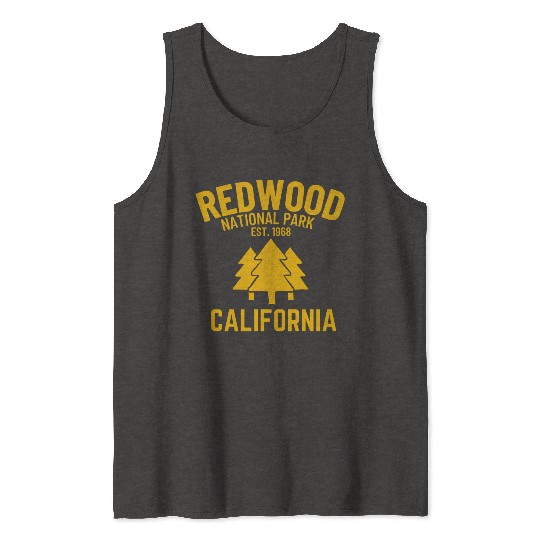 Redwood National Park Tank Tops
