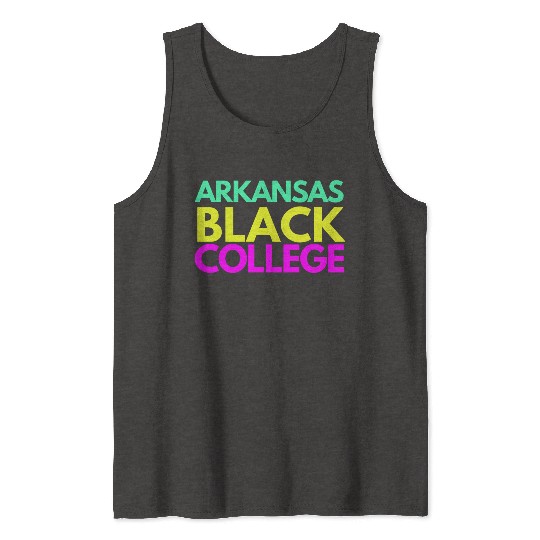Arkansas Yellow Black College Tank Tops (Invest Edt)