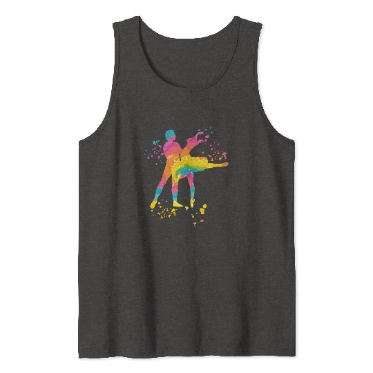 Ballet Dance Couple Woman Ballerina Tank Tops