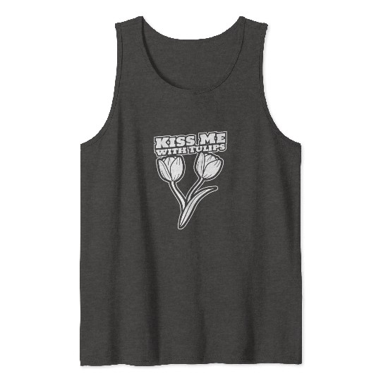 Tulip Gardening Tulips Tank Tops