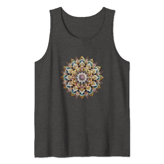 Art therapy mandala Tank Tops