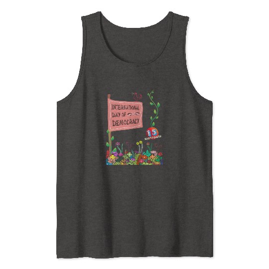 world day of Democracy Tank Tops