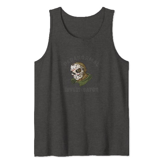 Ghost Hunting Paranormal Investigator Tank Tops