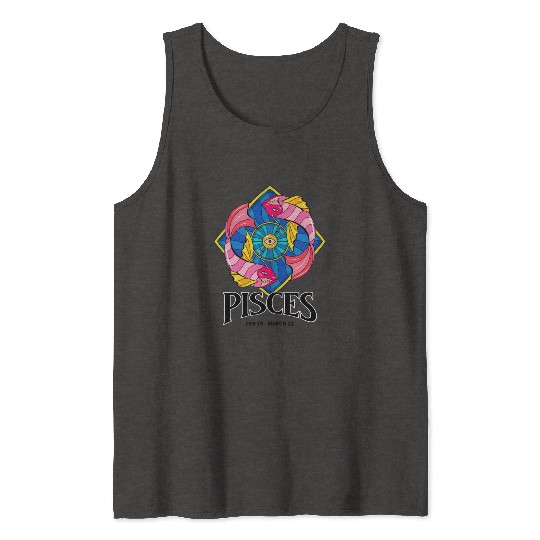 Pisces Pride Tank Tops: Show Off Your Zodiac
