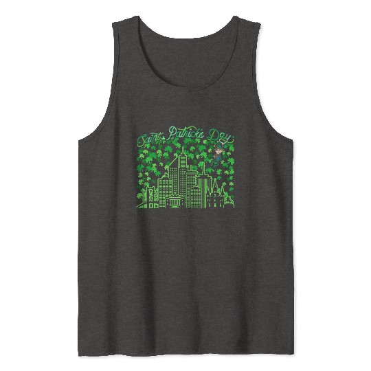 Saint Patrick's Day New Orleans Louisiana Tank Tops