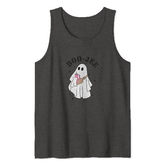 Boo Jee Stanley Tumbler Inspired Ghost Tank Tops