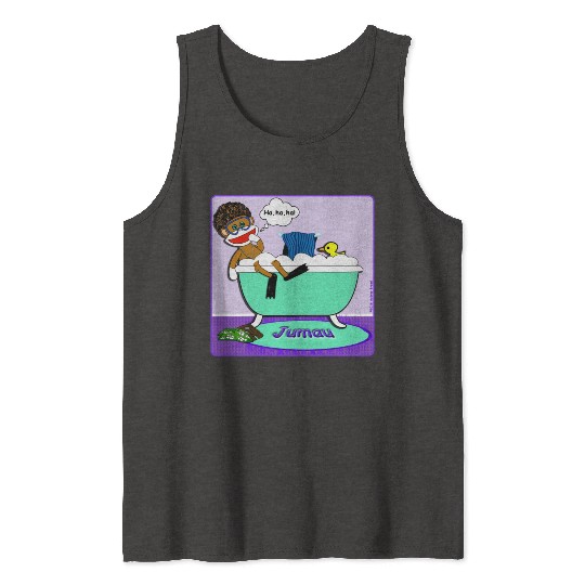 Jumau the Sock Monkey Tank Tops