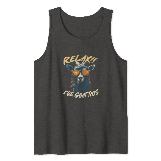 Goat Lover Kid Ranch Wool Farm Animal Farming Tank Tops