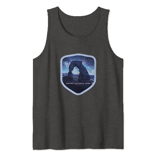 Arches National Park Stickers Tank Tops