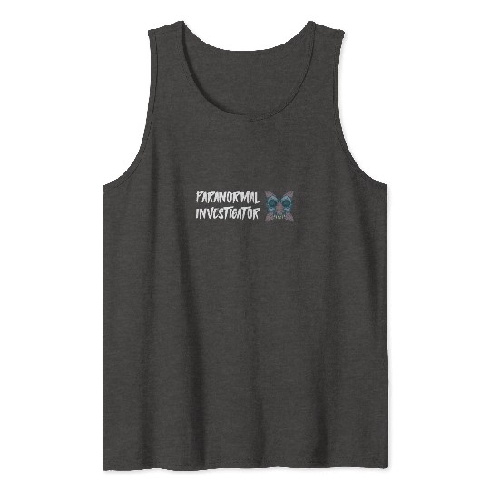 Ghost Hunting Paranormal Investigator Tank Tops