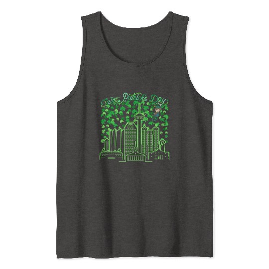 Saint Patrick's Day San Antonio Texas Tank Tops