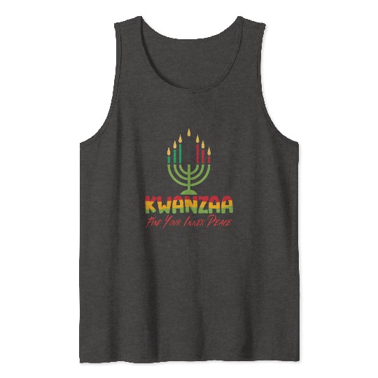 Celebrate Kwanzaa, Embrace your Inner Peace Tank Tops