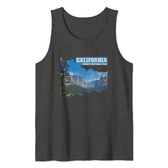 California – Yosemite National Park Tank Tops