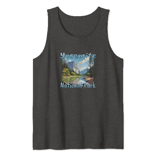 Yosemite National Park: Colorful Landscape in Tank Tops