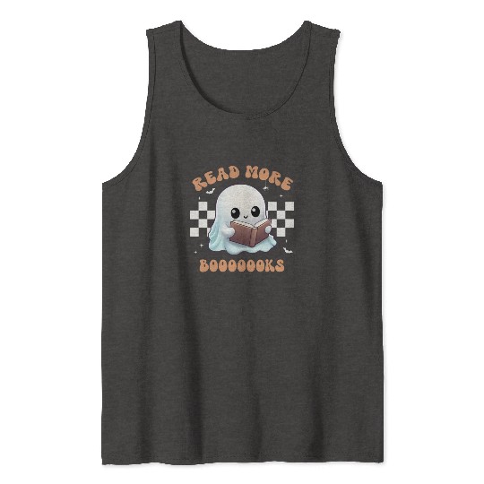Read More Booooks | Book Lover | Funny Teacher Tank Tops