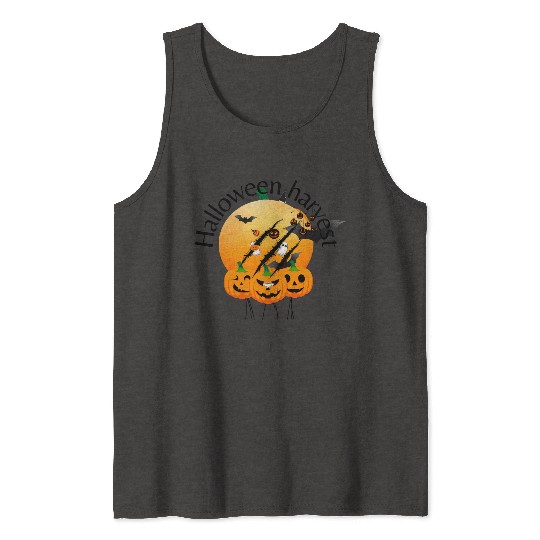 Halloween Harvest Be Courageous Tank Tops